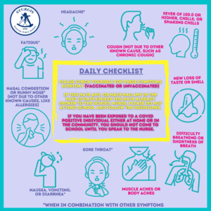 COVID Daily Checklist