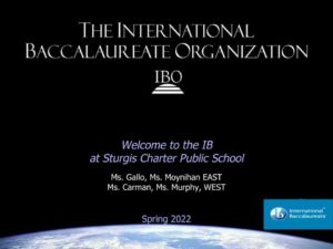 IB Sophomore Presentation Cover