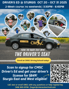 Drivers Ed Course, Oct 20-31