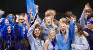 East Students Celebrating