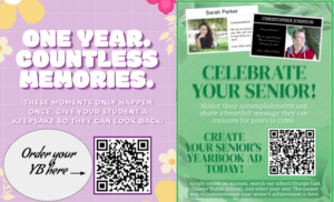 Flyer about ordering yearbooks